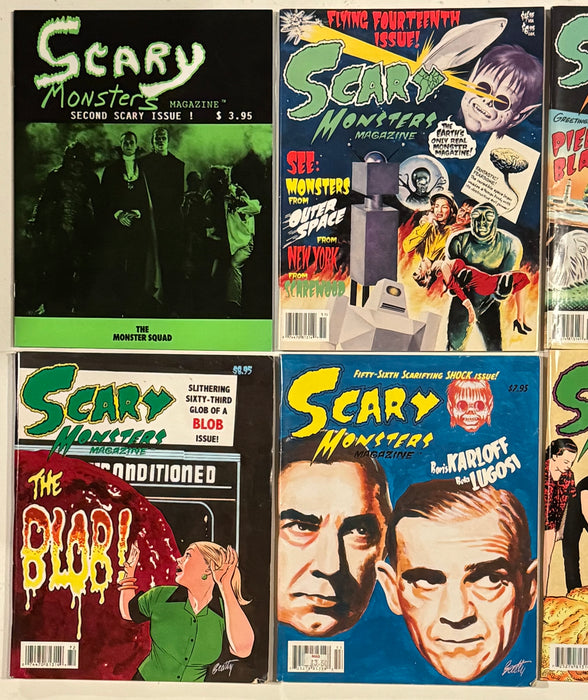Scary Monster Horror Magazine Collection Lot of 10 Issues Lot J - TvMovieCards.com
