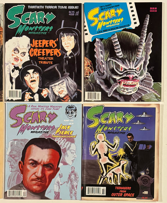 Scary Monster Horror Magazine Collection Lot of 10 Issues Lot J - TvMovieCards.com