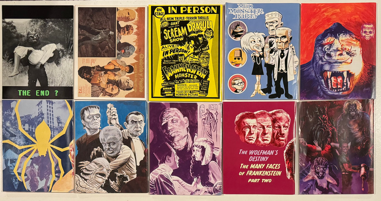 Scary Monster Horror Magazine Collection Lot of 10 Issues Lot K - TvMovieCards.com