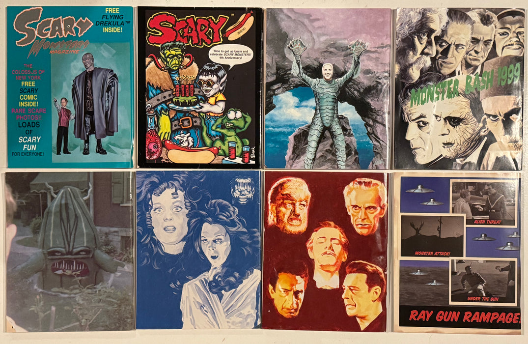 Scary Monster Horror Magazine Collection Lot of 8 Issues Lot L - TvMovieCards.com