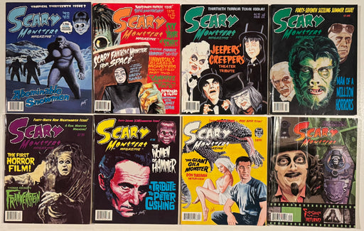 Scary Monster Horror Magazine Collection Lot of 8 Issues Lot M - TvMovieCards.com