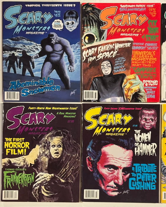 Scary Monster Horror Magazine Collection Lot of 8 Issues Lot M - TvMovieCards.com