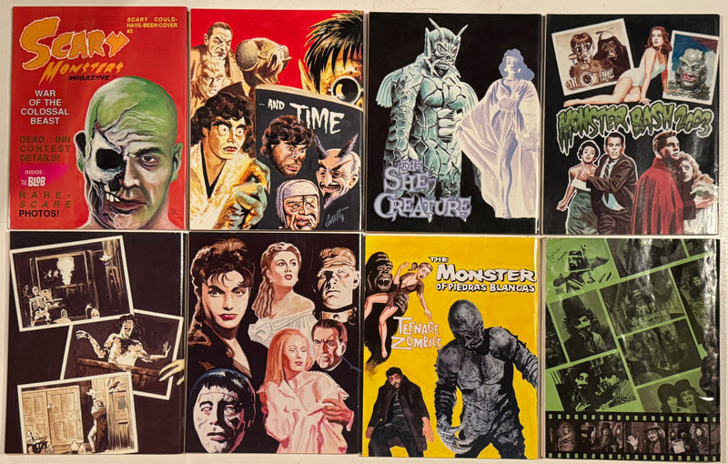 Scary Monster Horror Magazine Collection Lot of 8 Issues Lot M - TvMovieCards.com