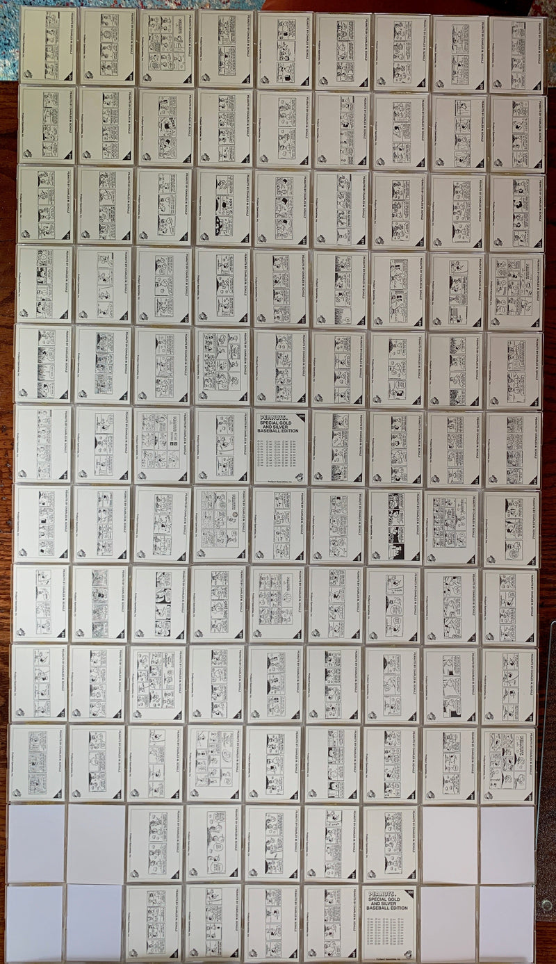 Peanuts Classics Series 2 Gold & Silver Baseball Edition Base Card Set 200 Cards   - TvMovieCards.com