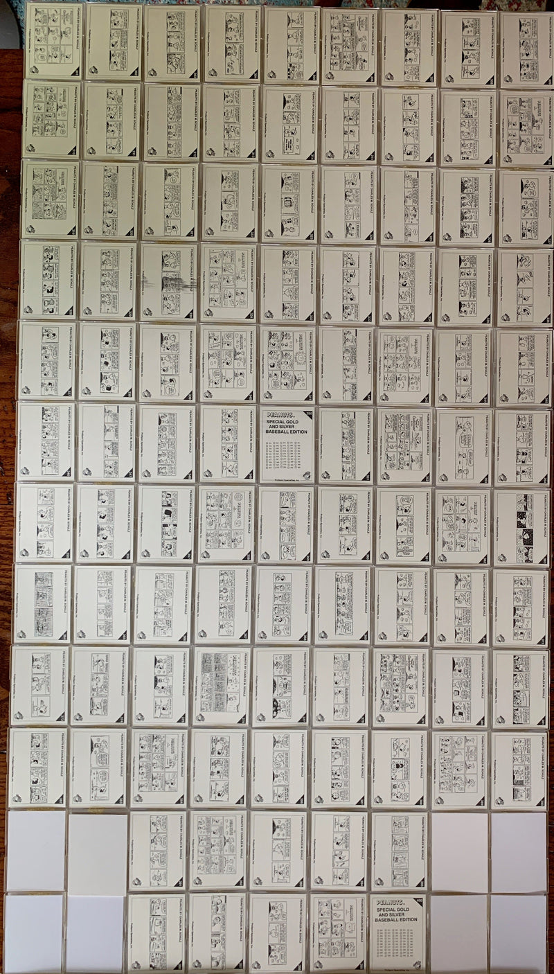 Peanuts Classics Series 2 Gold & Silver Baseball Edition Base Card Set 200 Cards   - TvMovieCards.com