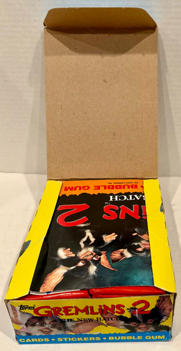 1990 Topps Gremlins 2 Movie Vintage FULL 36 Pack Trading Card Wax Box