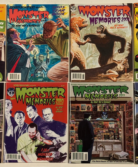 Scary Monster Memories Yearbook Horror Magazine Collection #11-#20 2003/2012 - TvMovieCards.com
