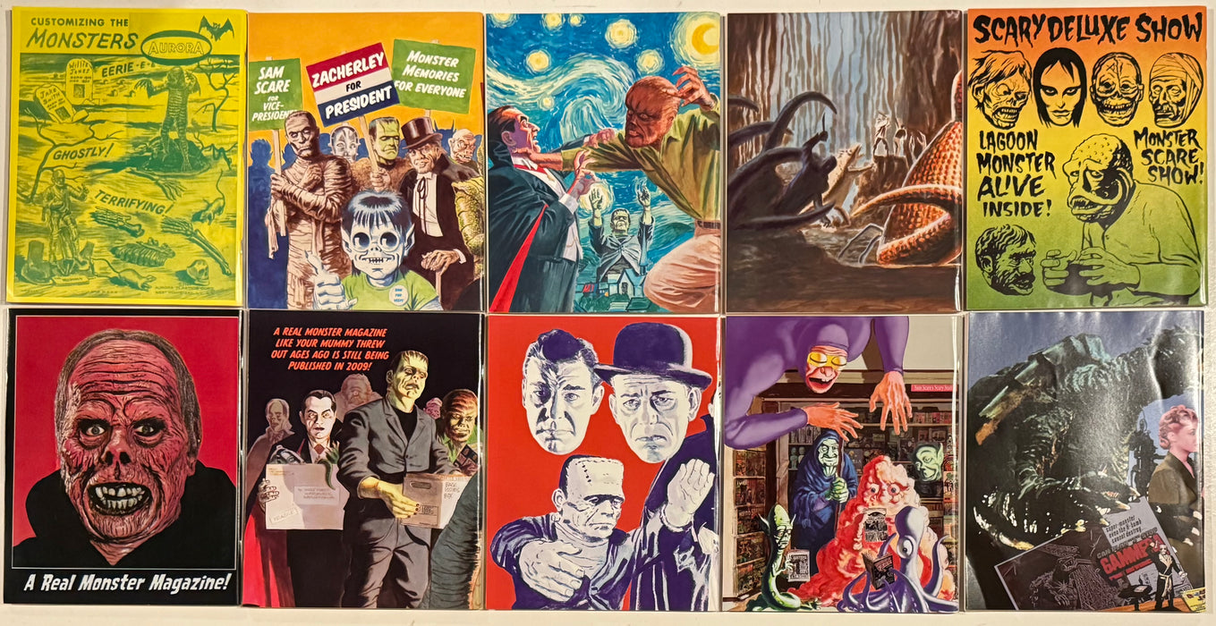 Scary Monster Memories Yearbook Horror Magazine Collection #11-#20 2003/2012 - TvMovieCards.com