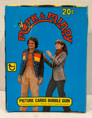 Mork & Mindy TV Show Vintage Bubble Gum Wax Card Box 36 Packs Topps 1978 FULL - TvMovieCards.com