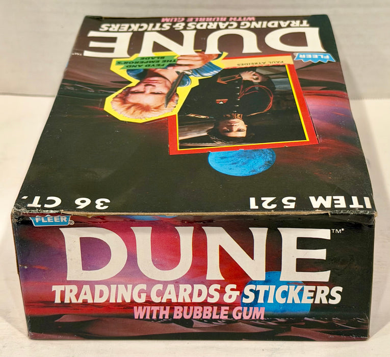 1984 Dune Vintage FULL 36 Wax Pack Trading Card Box Fleer
