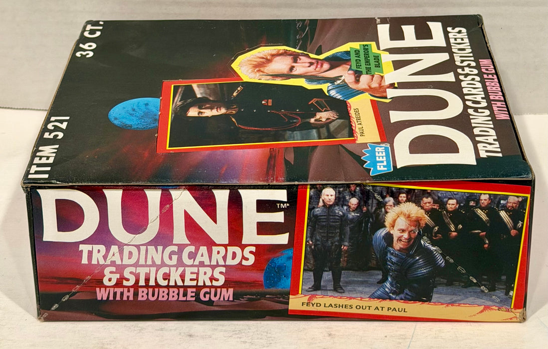 1984 Dune Vintage FULL 36 Wax Pack Trading Card Box Fleer