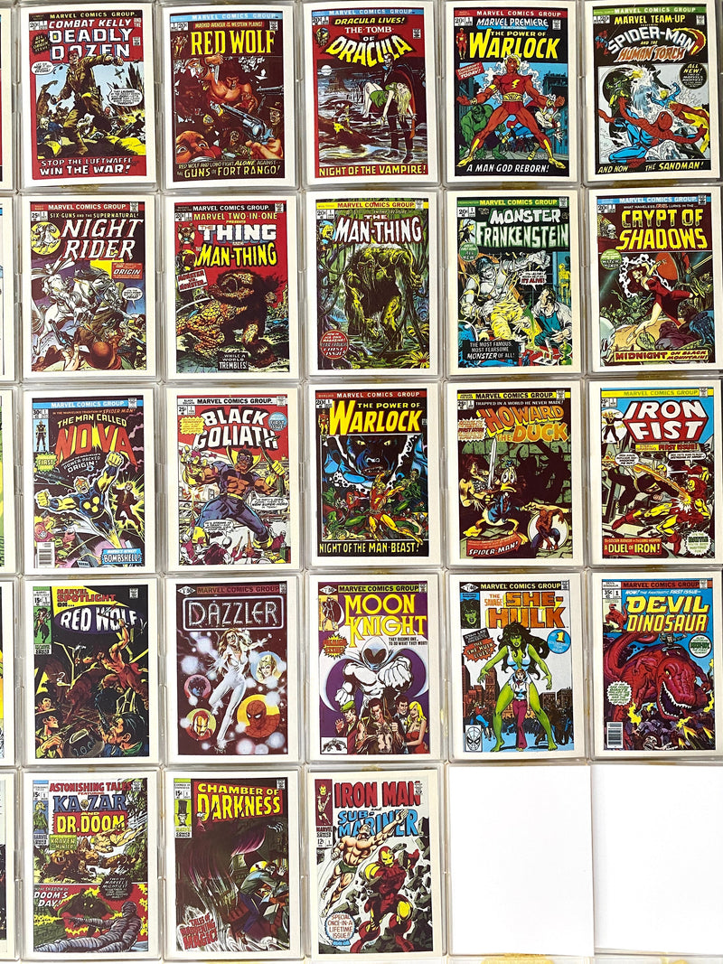 Marvel Superheroes 1st Issue Covers - Complete Set of 60 Cards F.T.C.C. 1984   - TvMovieCards.com
