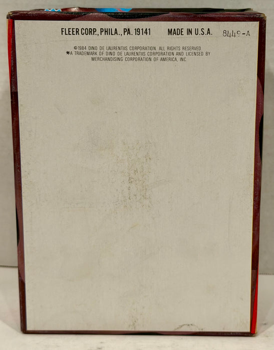 1984 Dune Vintage FULL 36 Wax Pack Trading Card Box Fleer