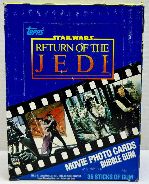 1983 Topps Star Wars Return of the Jedi FULL 36 Pack Trading Card Wax Box Nice   - TvMovieCards.com