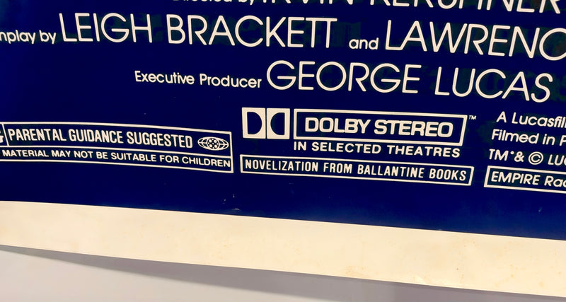 1982R Star Wars Episode V "Empire Strikes Back" 1SH Movie Poster Rerelease
