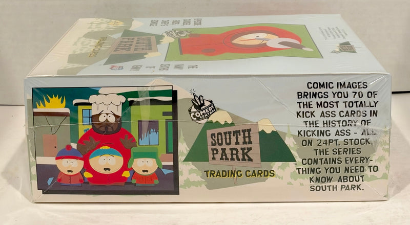 1998 South Park Jumbo Wax Trading Card Box Comic Images 30 Packs Factory Sealed