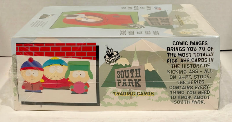 1998 South Park Jumbo Wax Trading Card Box Comic Images 30 Packs Factory Sealed