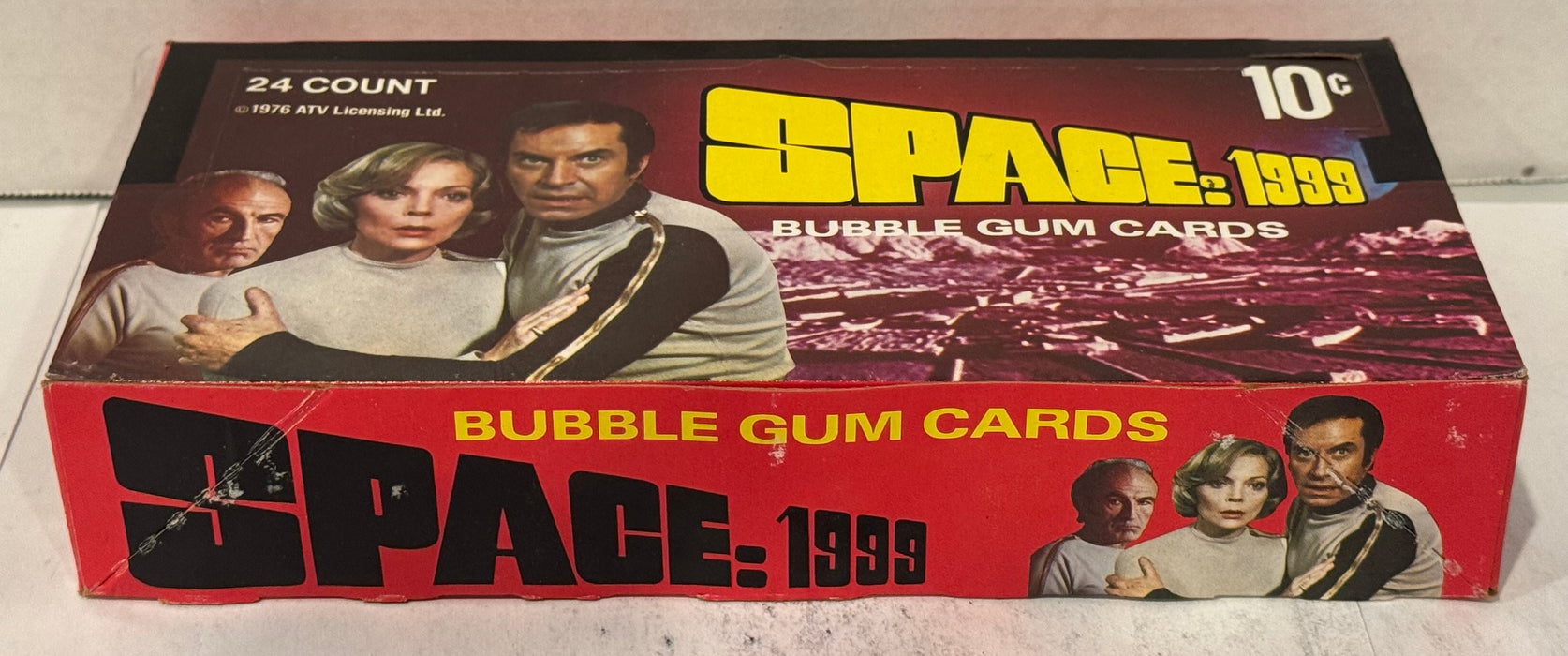 Space 1999 Vintage Bubble Gum Card Box 24 Packs FULL Donruss 1976 - TvMovieCards.com