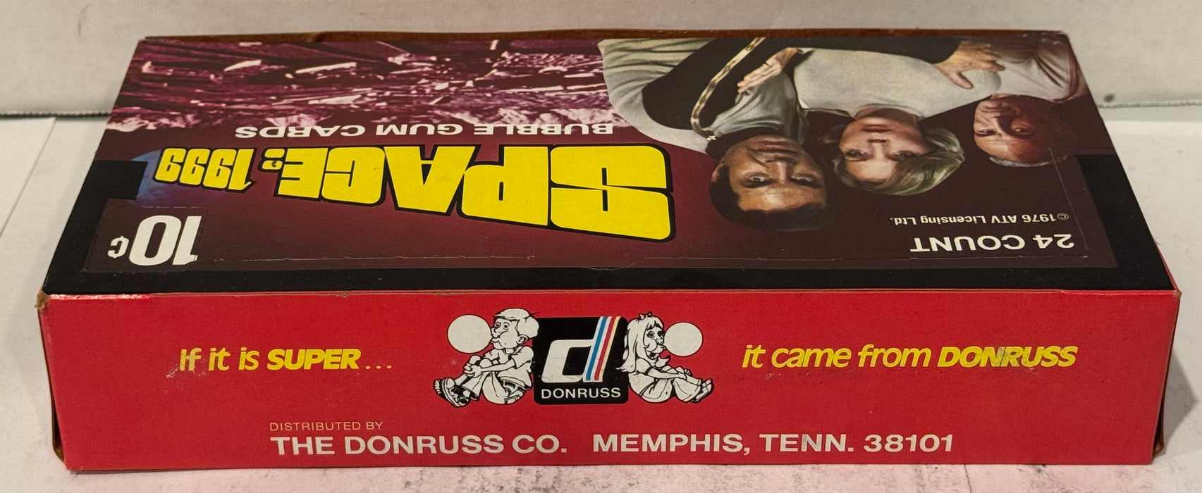 Space 1999 Vintage Bubble Gum Card Box 24 Packs FULL Donruss 1976 - TvMovieCards.com