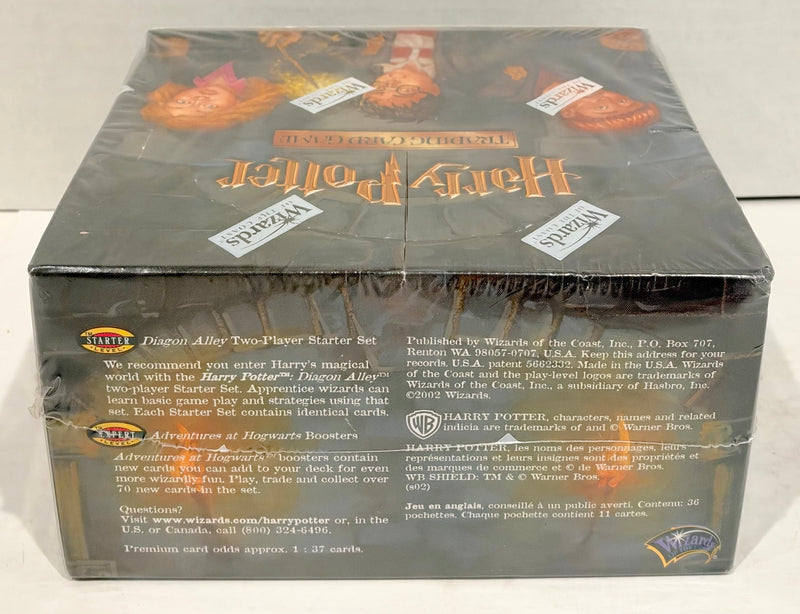 Harry Potter TCG WOTC Adventures at Hogwarts Sealed 36 Pack Booster Box