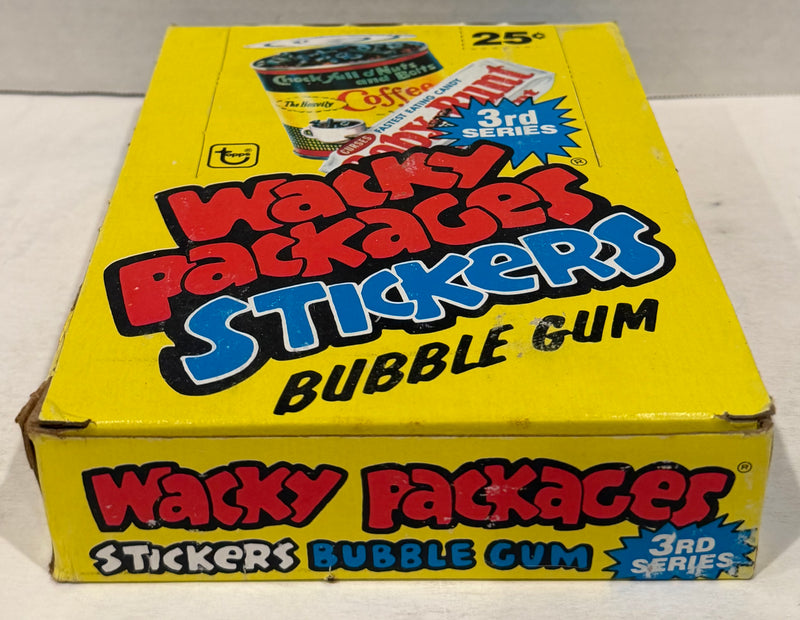 1980 Topps Wacky Packages Stickers 3rd Series Wax Box Topps FULL 36CT - TvMovieCards.com