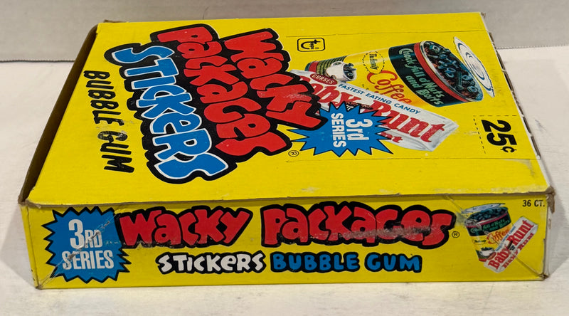 1980 Topps Wacky Packages Stickers 3rd Series Wax Box Topps FULL 36CT - TvMovieCards.com