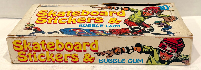 1976 Skateboard Stickers & Gum Trading Card Wax Box Full 24 Packs Donruss - TvMovieCards.com