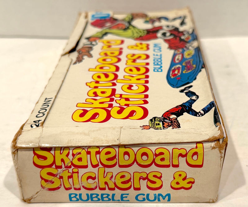 1976 Skateboard Stickers & Gum Trading Card Wax Box Full 24 Packs Donruss - TvMovieCards.com
