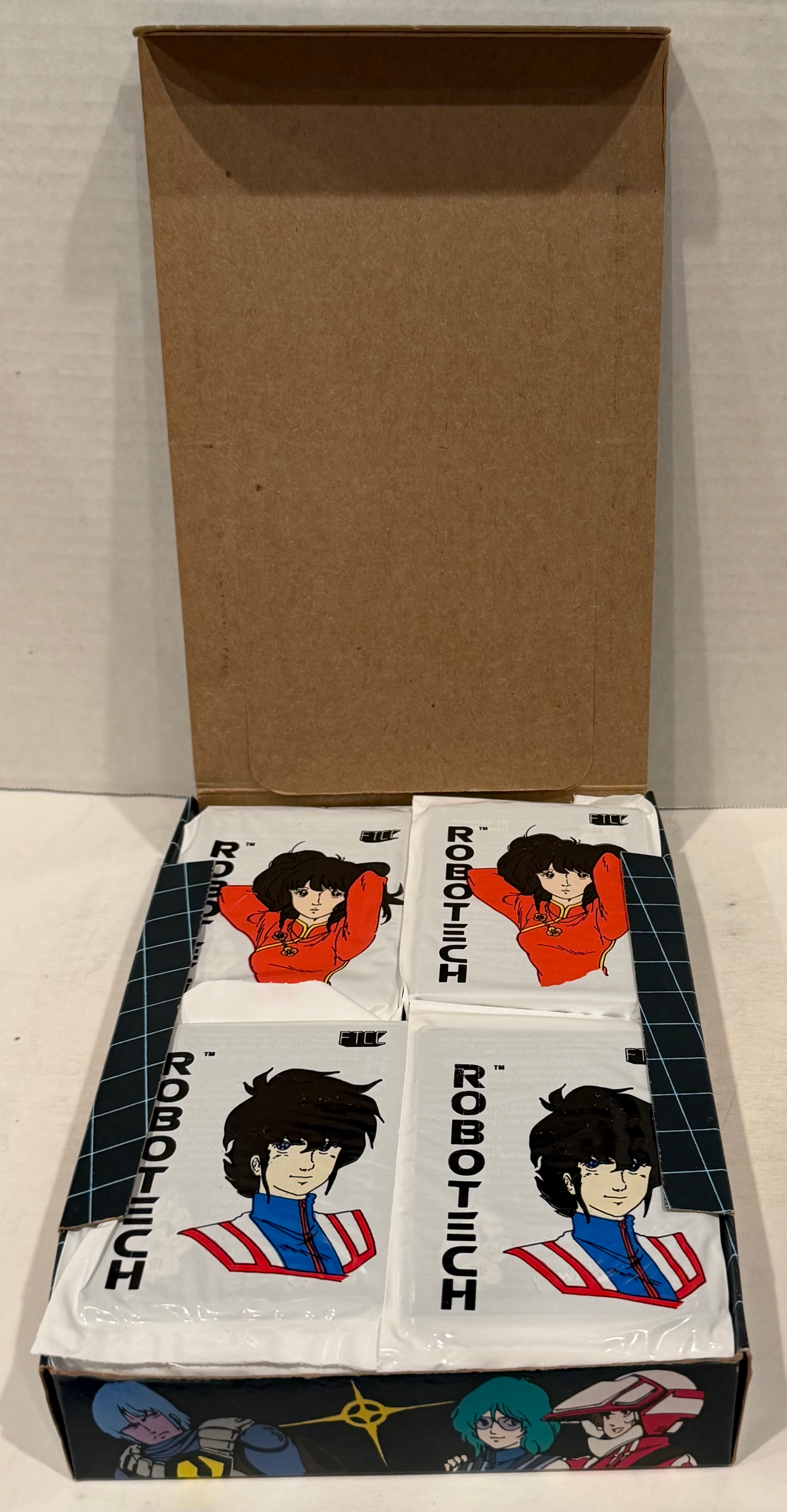 1985 Robotech The Macross Sage Vintage Trading Card Box Full 48