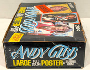 Andy Gibb 1978 Donruss Bubble Gum Vintage Poster Card Box 36 Sealed Packs - TvMovieCards.com
