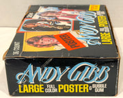 Andy Gibb 1978 Donruss Bubble Gum Vintage Poster Card Box 36 Sealed Packs - TvMovieCards.com