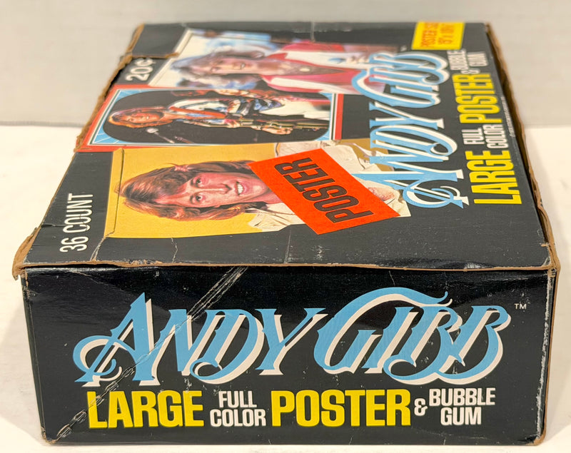 Andy Gibb 1978 Donruss Bubble Gum Vintage Poster Card Box 36 Sealed Packs - TvMovieCards.com