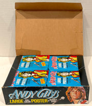Andy Gibb 1978 Donruss Bubble Gum Vintage Poster Card Box 36 Sealed Packs - TvMovieCards.com