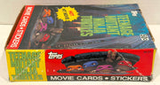 1990 Teenage Mutant Ninja Turtles Movie Series 1 Vintage Card Box 36 Packs Topps - TvMovieCards.com