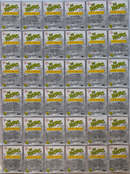 Munsters Deluxe Series Two Base Card Set 72 Cards Dart Flipcards 1997   - TvMovieCards.com
