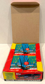 1990 Teenage Mutant Ninja Turtles Movie Series 1 Vintage Card Box 36 Packs Topps - TvMovieCards.com