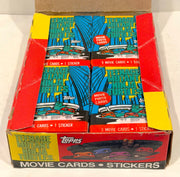 1990 Teenage Mutant Ninja Turtles Movie Series 1 Vintage Card Box 36 Packs Topps - TvMovieCards.com