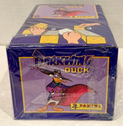 1991 Darkwing Duck Album Sticker Box 100 Packs Sealed Panini - TvMovieCards.com