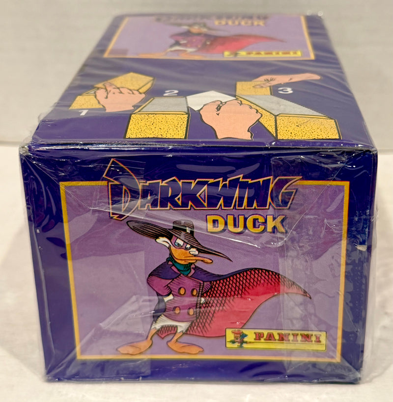 1991 Darkwing Duck Album Sticker Box 100 Packs Sealed Panini - TvMovieCards.com