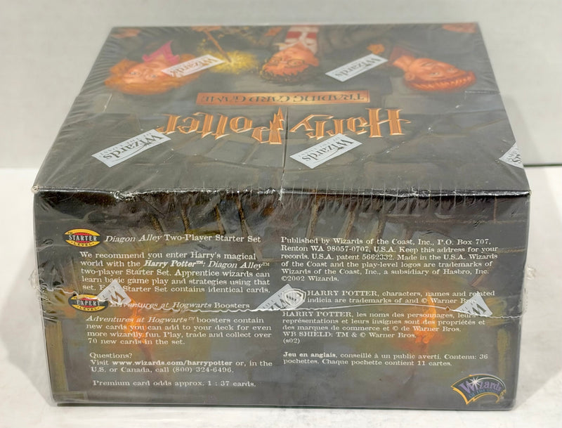 Harry Potter TCG WOTC Adventures at Hogwarts Sealed 36 Pack Booster Box