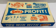 Presidential Candidate Hubert H. Humphrey Bubble Gum Cigars Vintage Box Swell 68   - TvMovieCards.com