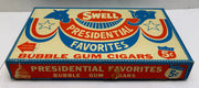 Presidential Candidate Hubert H. Humphrey Bubble Gum Cigars Vintage Box Swell 68   - TvMovieCards.com