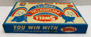 Presidential Candidate Hubert H. Humphrey Bubble Gum Cigars Vintage Box Swell 68   - TvMovieCards.com
