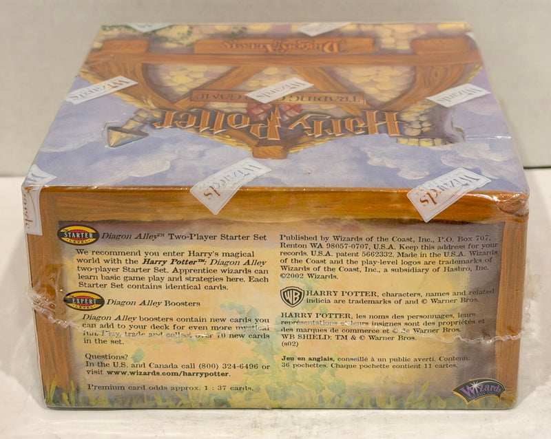 Harry Potter TCG WOTC Diagon Alley Sealed 36 Pack Booster Box - TvMovieCards.com