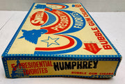 Presidential Candidate Hubert H. Humphrey Bubble Gum Cigars Vintage Box Swell 68   - TvMovieCards.com