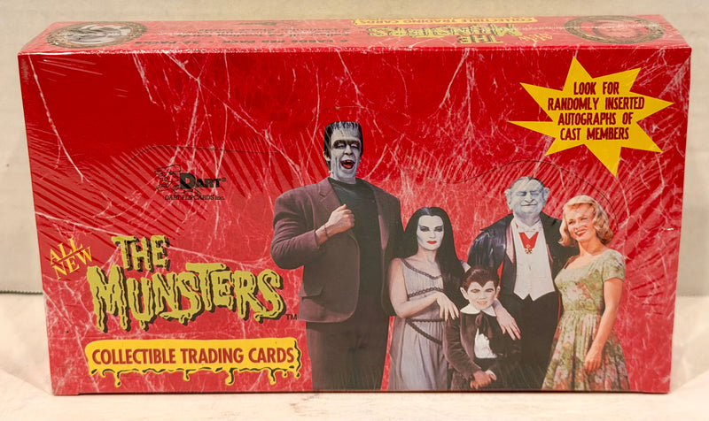Munsters Series Two Trading Card Box 36 Packs Dart Flipcards 1997 - TvMovieCards.com