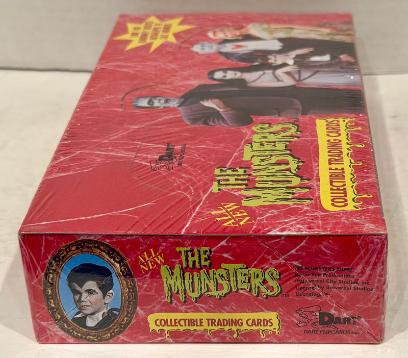 Munsters Series Two Trading Card Box 36 Packs Dart Flipcards 1997 - TvMovieCards.com