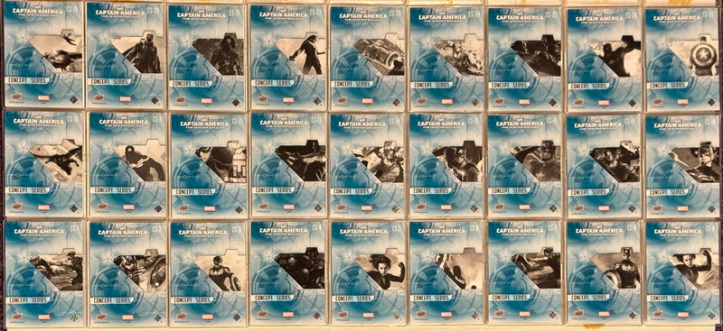 2014 Captain America Winter Soldier Concept Series Chase Card Set CS-1/CS-27 - TvMovieCards.com