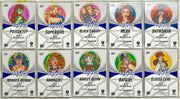 2019 DC Bombshells Series 3 Silver CZ STR PWR Complete Set S01 - S10 Cryptozoic   - TvMovieCards.com