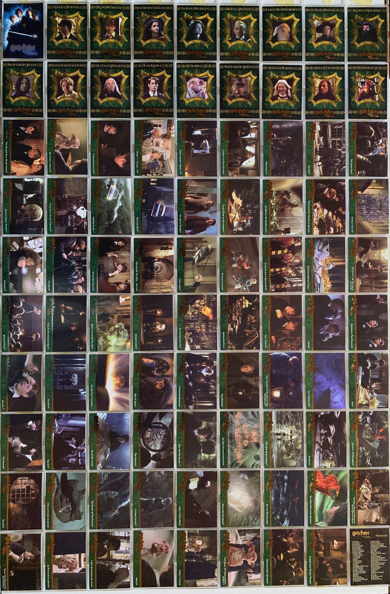 Harry Potter and the Chamber of Secrets Base Card Set 90 Cards   - TvMovieCards.com